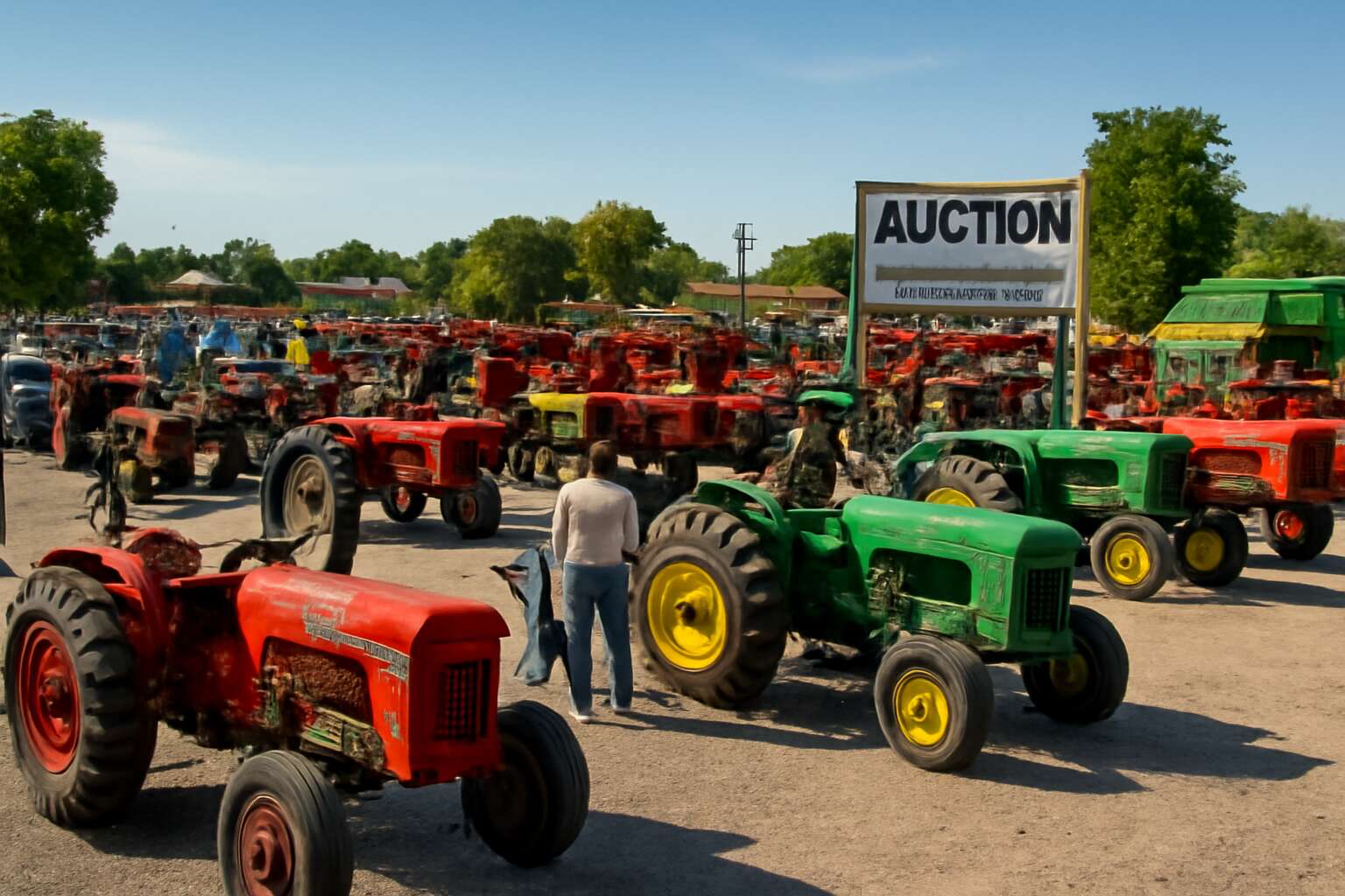 used farm equipment auction maysville ky