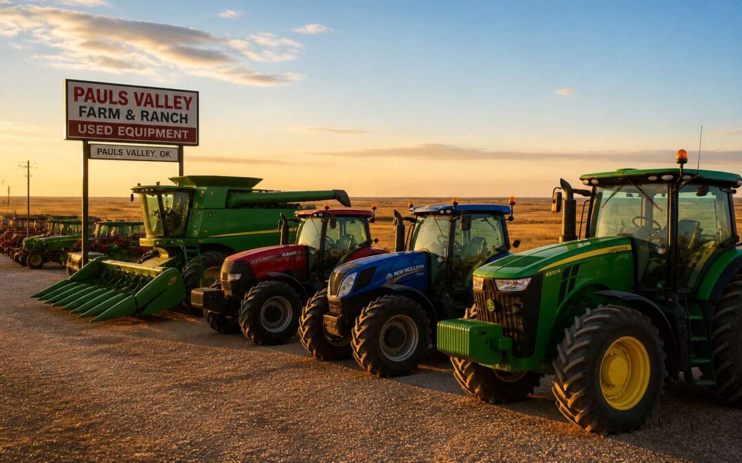 Shop used farm equipment Pauls Valley Oklahoma today.